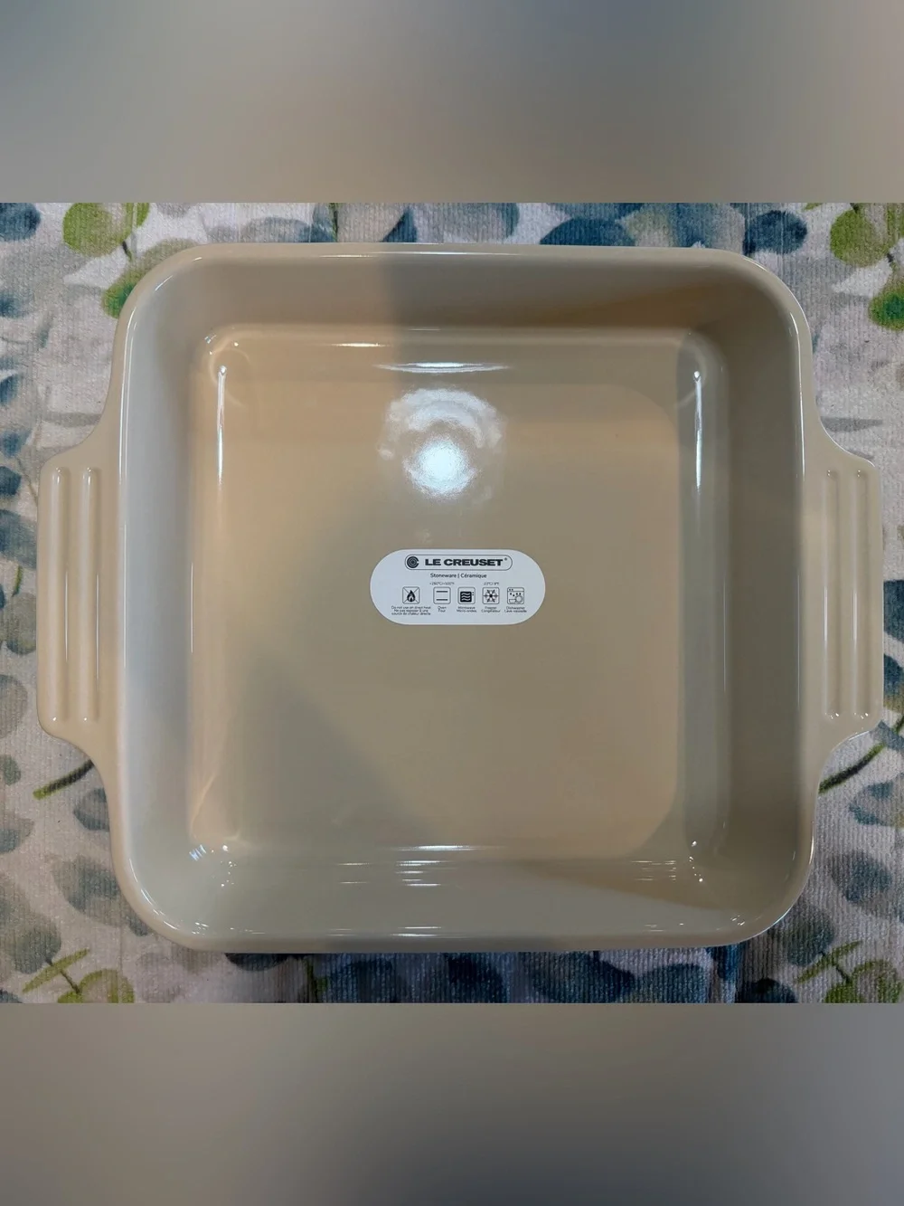 NEW Le Creuset 23cm Square Baker Dish In Rare Marine Blue 9” x 9” - RARE